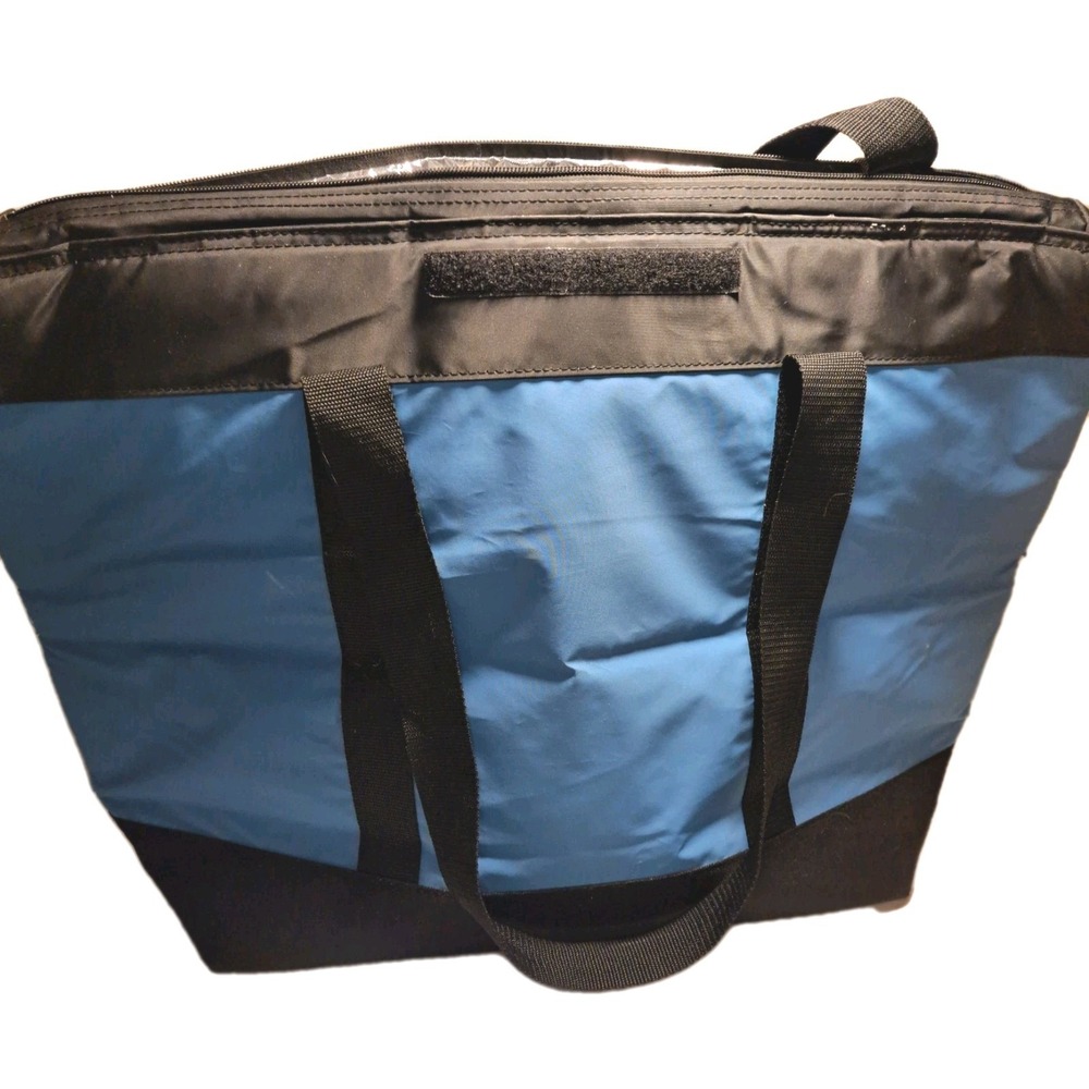 California Innovations X-LARGE Soft Sided Insulated Collapsible Cooler Bag Blue